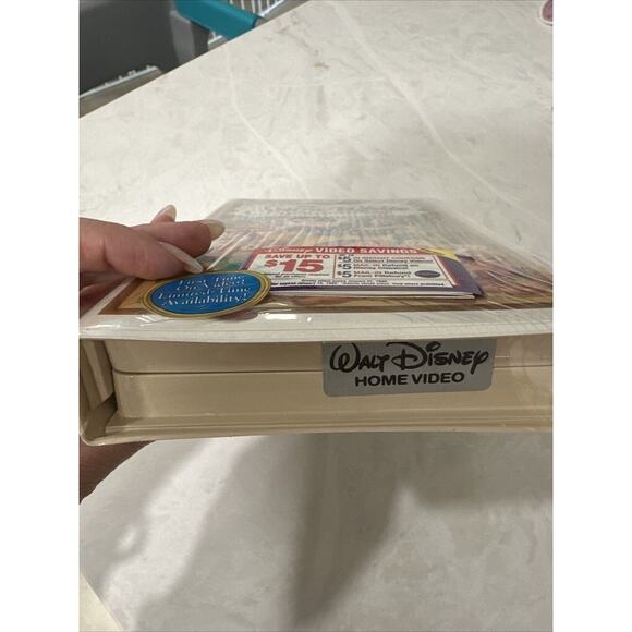 Walt Disney 1994 Masterpiece Collection Snow White VHS tape 1524 Edition Sealed - Picture 6 of 8